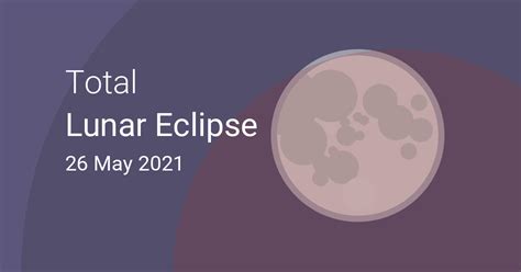 Lunar Eclipse Live Stream – May 26, 2021