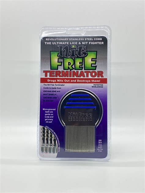 Terminator Lice Comb | Terminator, Lice nits, Lice removal