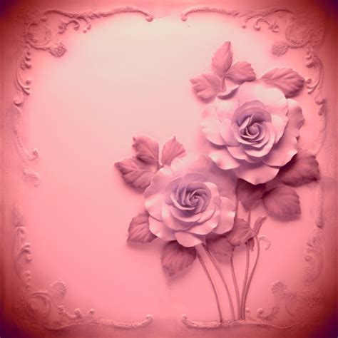 Roses Vintage Paper Template Free Stock Photo - Public Domain Pictures