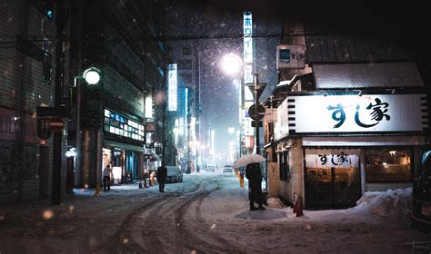 A winter night in Sapporo Japan | Sapporo, Japan, Winter city