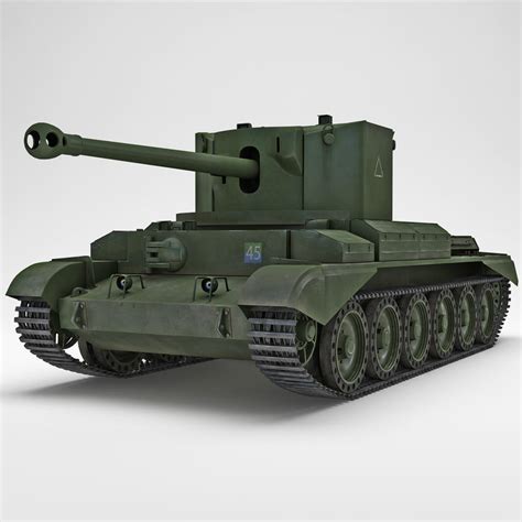 3d model cruiser tank mk viii