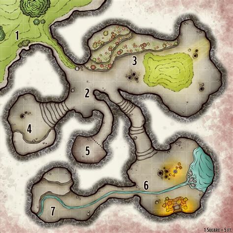 Goblin Lair (20x20) : mapmaking