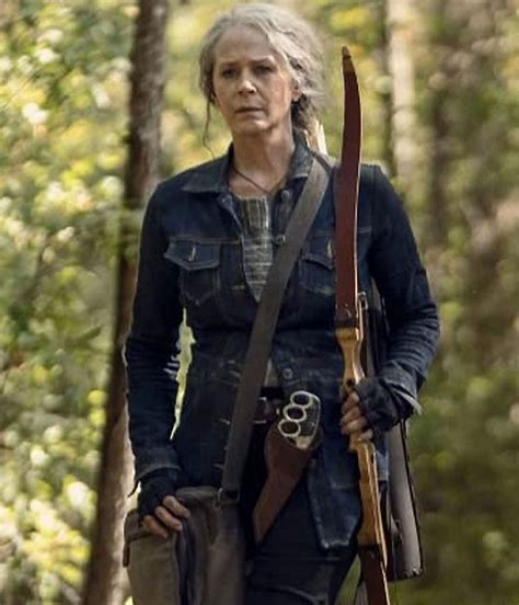 Melissa Mcbride Walking Dead S10 Carol Peletier Denim Jacket - Jackets Masters