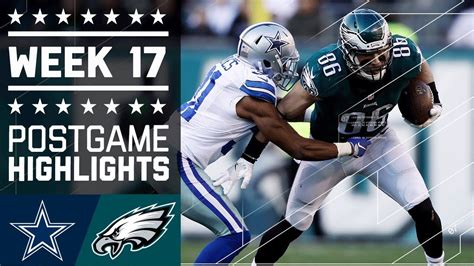 Cowboys vs. Eagles | NFL Week 17 Game Highlights | Cowboys vs, Eagles ...