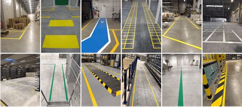 Floor Marking for Warehouse and Factory | BECOSAN®