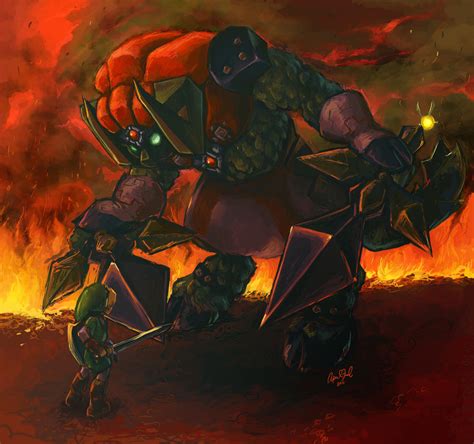 Final Battle: Link vs. Ganon by kykywka on DeviantArt