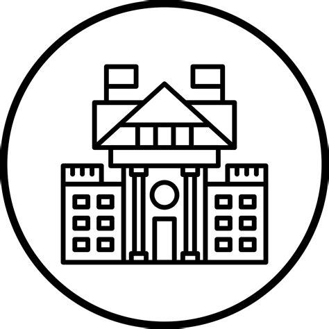 White House Vector Icon Style 22113725 Vector Art at Vecteezy