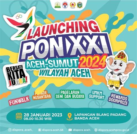 Pemerintah Aceh Kenalkan Maskot dan Tagline PON XXI Aceh-Sumut 2024 | Waspada Aceh