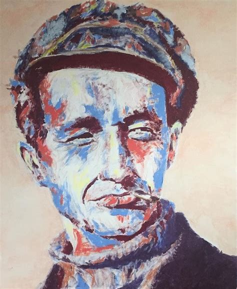 Woody Guthrie Art by Callan Dullea | Art, Painting, Guthrie