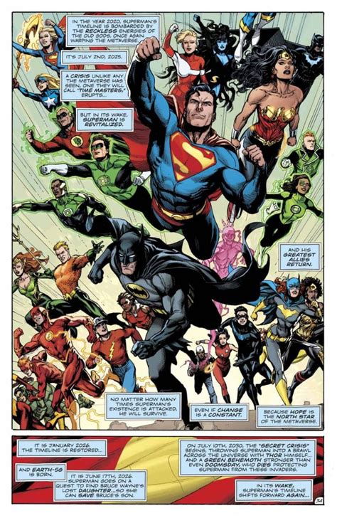 Doomsday Clock, DC Universe Timeline Reset, Geoff Johns, Dan Didio