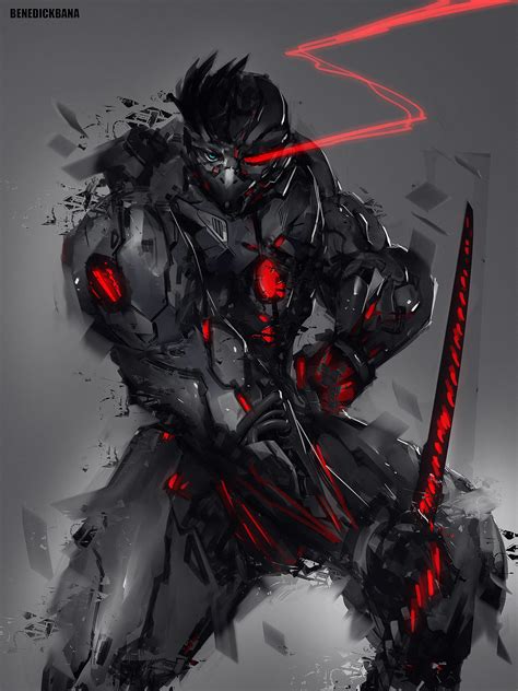 ArtStation - CYBORG NINJA