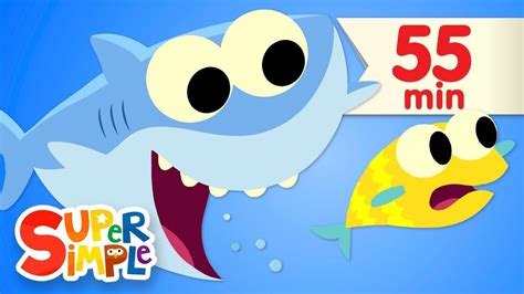 Baby Shark | + More Kids Songs | Super Simple Songs | Shark song for kids, Kids songs, Super ...