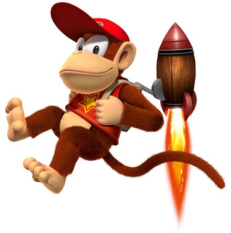 Diddy Kong from Donkey Kong Country Game Art Gallery | Game-Art-HQ