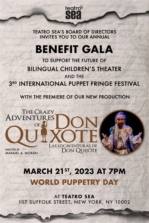 Annual Benefit Gala – Opening of Don Quixote – Teatro SEA