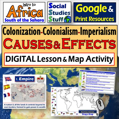 Google | Colonization, Colonialism, Imperialism Digital Lesson | Cause & Effect in 2021 | Social ...