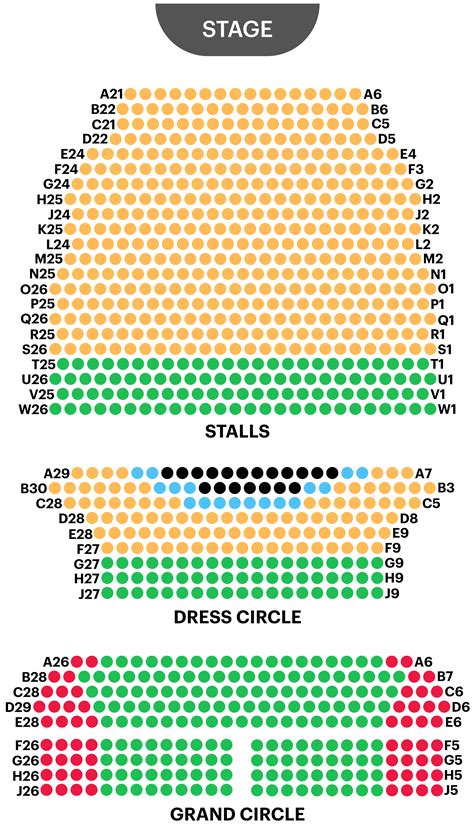 Goodyear Theatre Seating Chart | Elcho Table