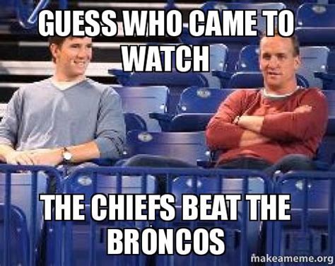 Broncos chiefs Memes