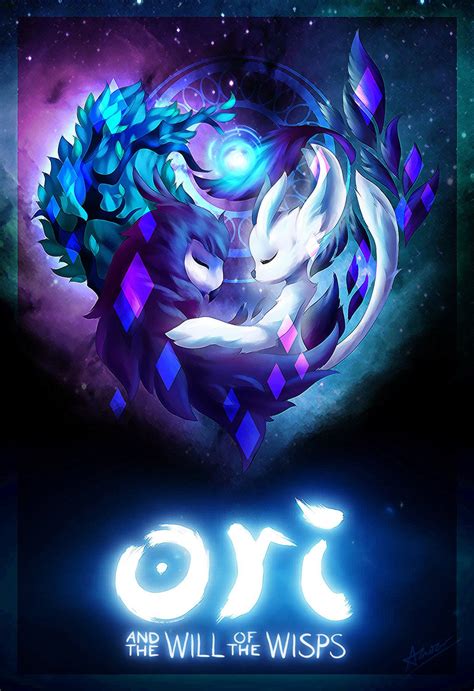 ori and the will of the wisps cover art - dammyhvan