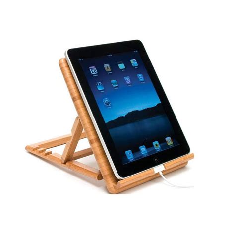 Bamboo iPad Stand | Ipad stand, Ipad, Tablet stand