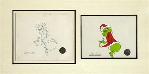 Sold Price: Chuck Jones, How the Grinch Stole Christmas Drawing and ...