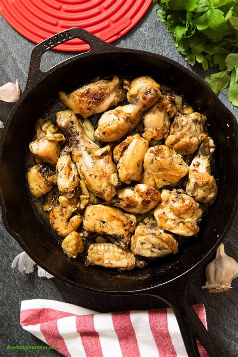 Spanish Garlic Chicken (Pollo Al Ajillo) - Food and Journeys®