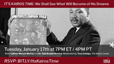 It's Kairos Time: We Shall See What Will Become of His Dreams - Action ...