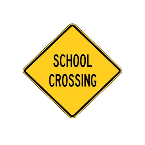 School Crossing Sign Png