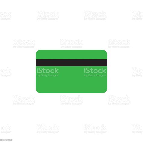 Credit Card Graphic Design Template Vector Isolated Stock Illustration - Download Image Now - iStock