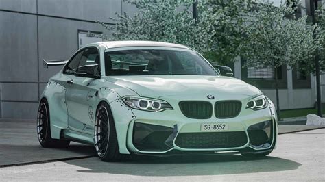 Outlandish BMW M2 Wears Seriously Wide Body