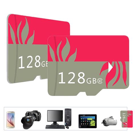 Class 10 128GB Micro SD Card 64GB SDXC Memory Card C10 Mini SD Card ...