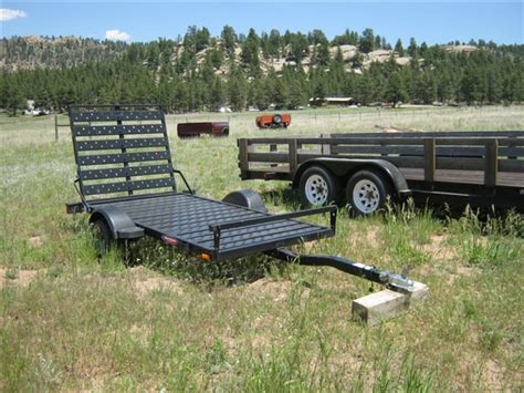 2005 Shorelander 4x8 Aluminum Utility Trailer