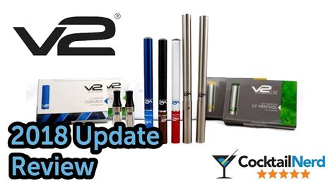 V2 Cigs Starter Kit Review - YouTube