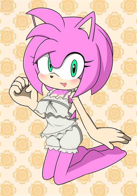 Amy rose pijama kawaii | Amy rose, Amy the hedgehog, Sonic and amy