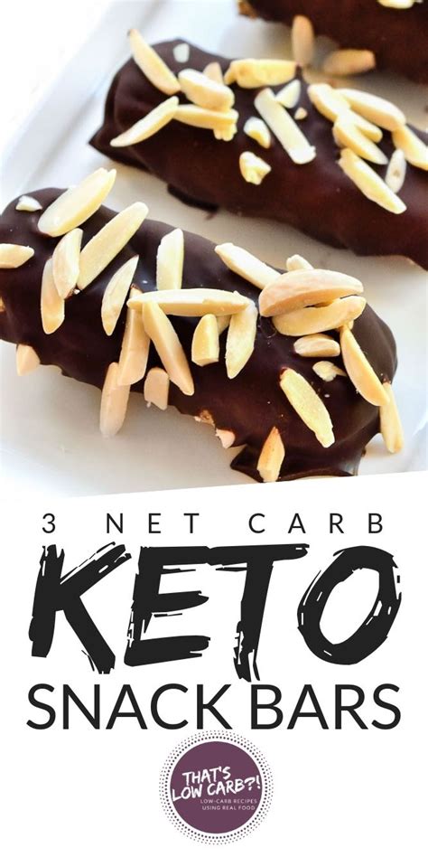 Low Carb Snack Bars Recipe | Low Carb Recipes by That's Low Carb?!