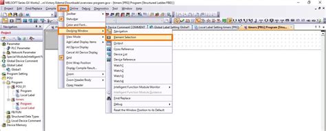 Introduction to Mitsubishi GX Works2 Ladder Logic Programming