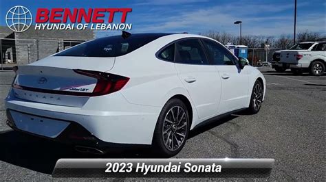 Certified 2023 Hyundai Sonata Limited, Lebanon, PA N256218 - YouTube