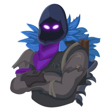 Fortnite Raven Skin - Sticker Mania