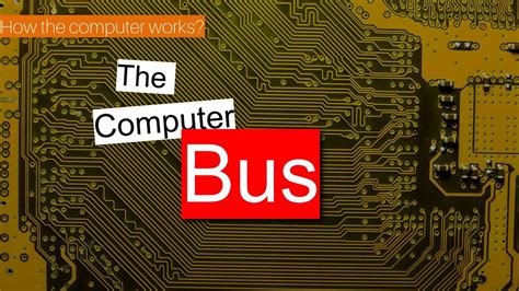 The Bus | How The Computer Works? | cpu bus 새로운 업데이트