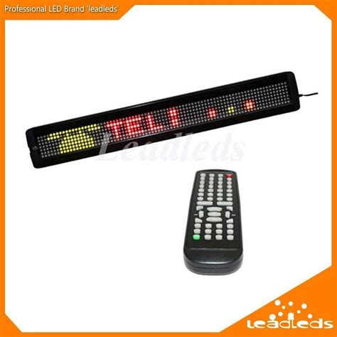 Leadleds 26" Remote LED Sign Programmable Scrolling Message Board