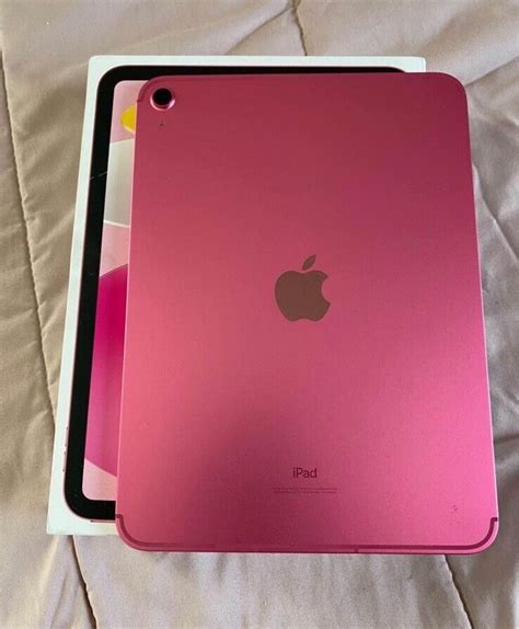 Apple iPad 10th Gen. 256GB, Wi-Fi + 5G (Unlocked), 10.9in - Pink 194253364238 | eBay