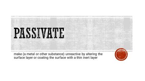 Chromate VS Passivate | Triplex Plating