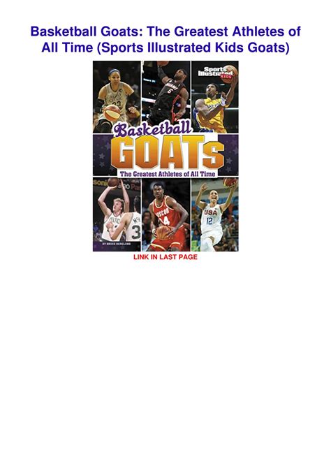 PPT - READ [PDF] Basketball Goats: The Greatest Athletes of All Time ...