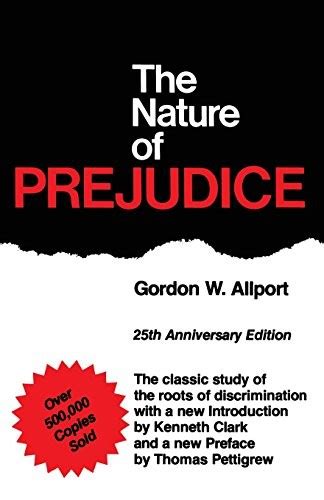 The nature of prejudice by Gordon W. Allport | Open Library