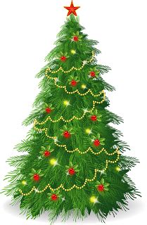 The Clip Art Guide Blog: Delightful Christmas Tree Illustrations | Christmas tree design ...