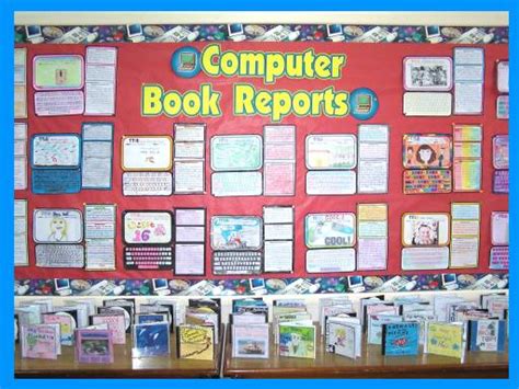 Computer Book Report Project: templates, worksheets, grading rubric ...