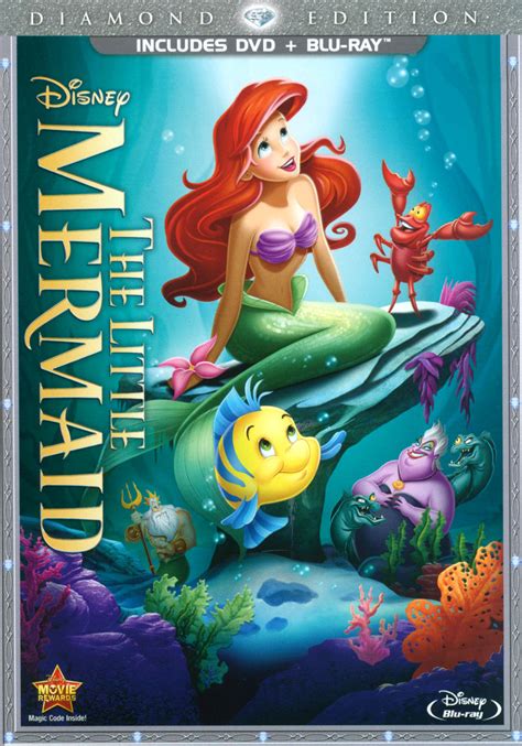 Best Buy: The Little Mermaid [Diamond Edition] [2 Discs] [DVD/Blu-ray ...