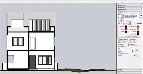 How to cut a Section in Sketchup for Autocad? in 2023