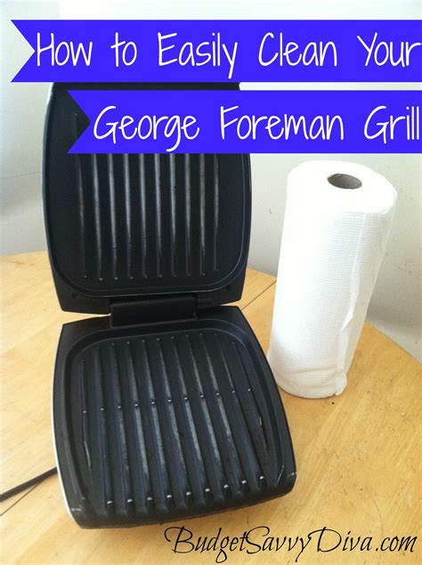 Easy Cleaning Tips for Your George Foreman Grill