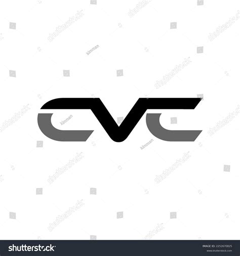 Initial Cvc Logo Design Image Stock Illustration 2252670825 | Shutterstock