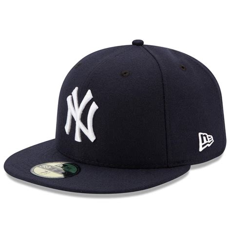 Men's New York Yankees New Era Navy Game Authentic Collection On-Field 59FIFTY Fitted Hat in ...